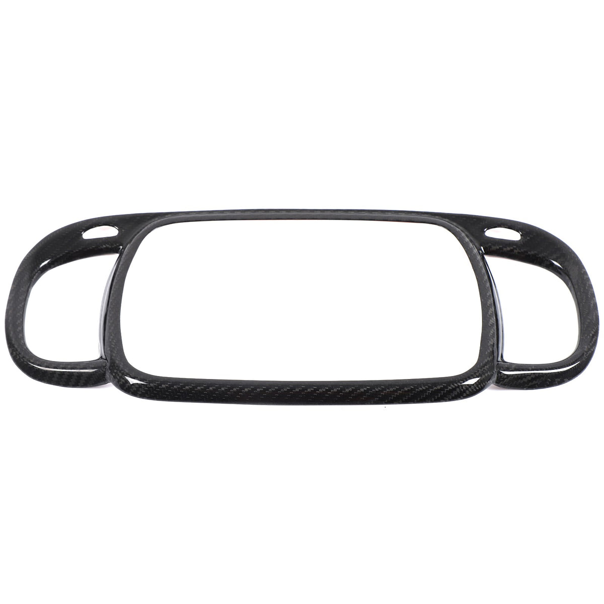 Real Carbon Fiber Center Air Vent Trim For Fiat 500/Abarth 595 695 21-23 US 17