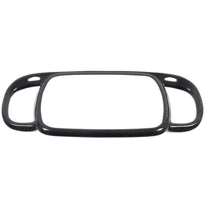Real Carbon Fiber Center Air Vent Trim For Fiat 500/Abarth 595 695 21-23 US 17
