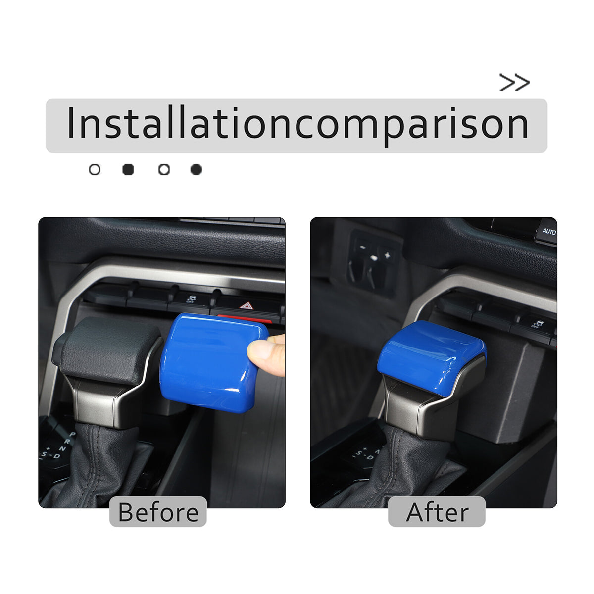 ABS Blue Car Center Panel Trim Interior Accessories For Toyota Tundra 2022-2026 - Variants 6-10 53