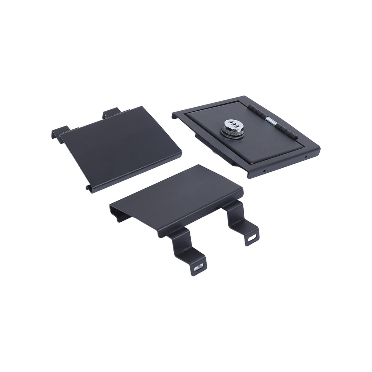 Steel Center Console Safe GUN Storage Lock Box TRAY For Toyota Tacoma 24+ US 7