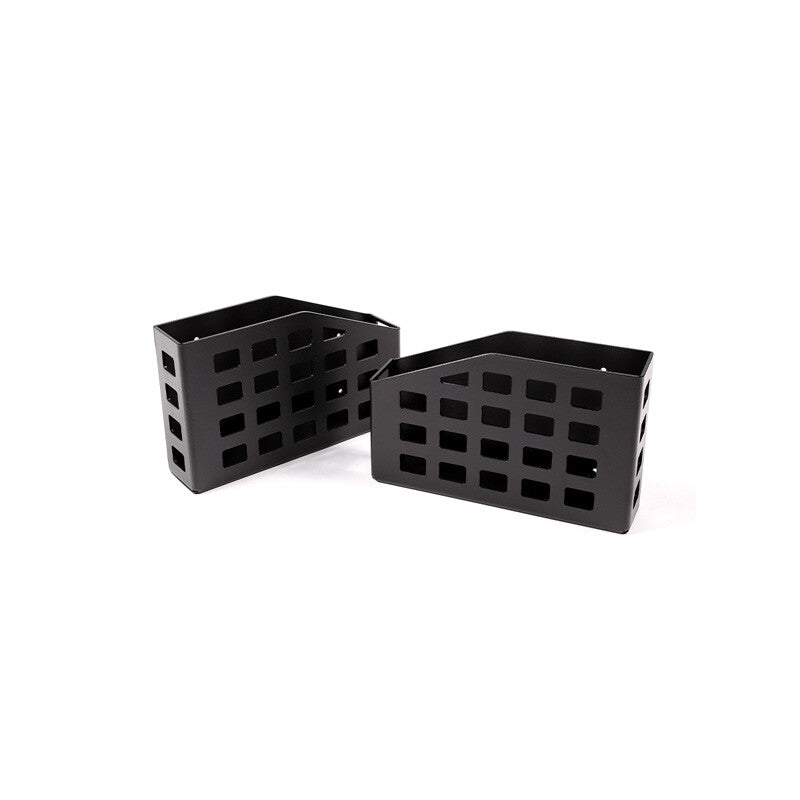 Black Gear Shift Side Storage Box Two Baskets Trim For LR Defender 04-19 12