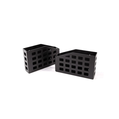 Black Gear Shift Side Storage Box Two Baskets Trim For LR Defender 04-19 12