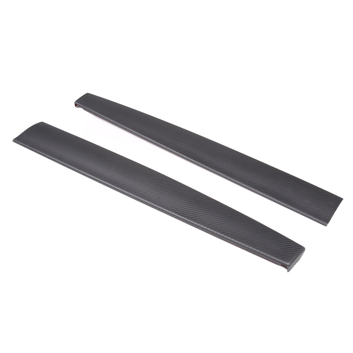 Matte Real Carbon Fiber Dashboard Panel Cover Trim For Tesla Model Y 3 2016-2022 8
