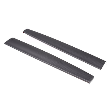 Matte Real Carbon Fiber Dashboard Panel Cover Trim For Tesla Model Y 3 2016-2022 8
