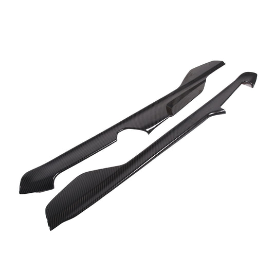 ABS Carbon fiber Car Side Center Console Strips Trim For Corvette C8 Z51 Z06 20+ 1