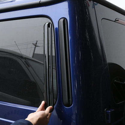 Glossy Black Rear Side Air Vent Outlet Trim For Benz G Class W463 G500/63 19-20 8