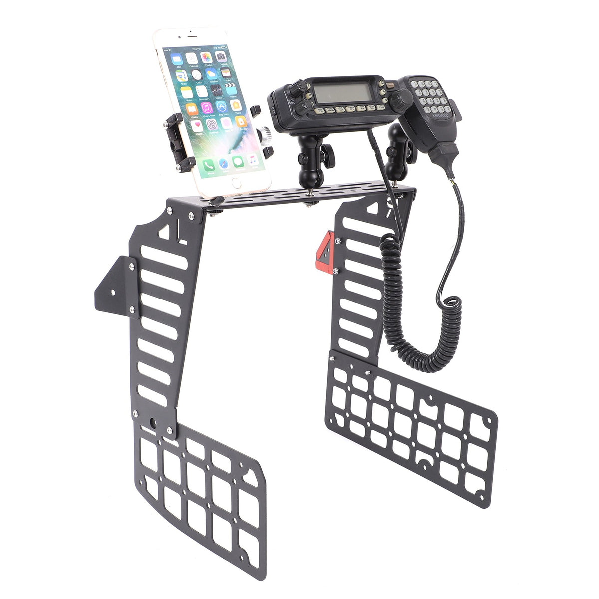 Center Console Molle Panels Digital Device Mount For Toyota FJ Cruiser 2007-2021 13