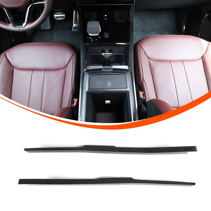 Carbon fiber Center Console Gear Shift Trim For Range Rover Sport L461 2023+ US 6