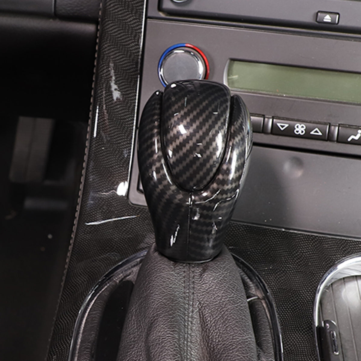 ABS Carbon Fiber Center Console Interior Trim Cover Full Set Kit For Corvette C6 - Styles 6-10 56