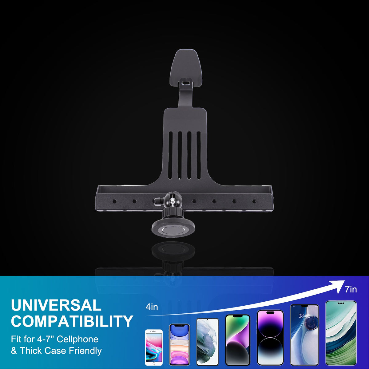 Magnetic Multifunctional Phone Holder Bracket For Hummer H3 2005-2009 20
