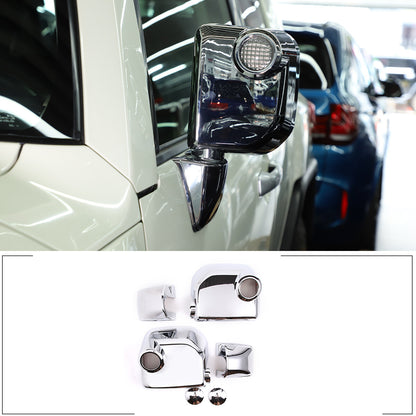 Chrome Door Handle & Rearview Mirror Trim Cover Kit For FJ Cruiser 2007-21 6