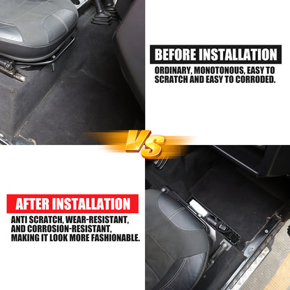 Aluminum Alloy Under Seat Storage Basket Tray For Land Rover Defender L316 04-18 24