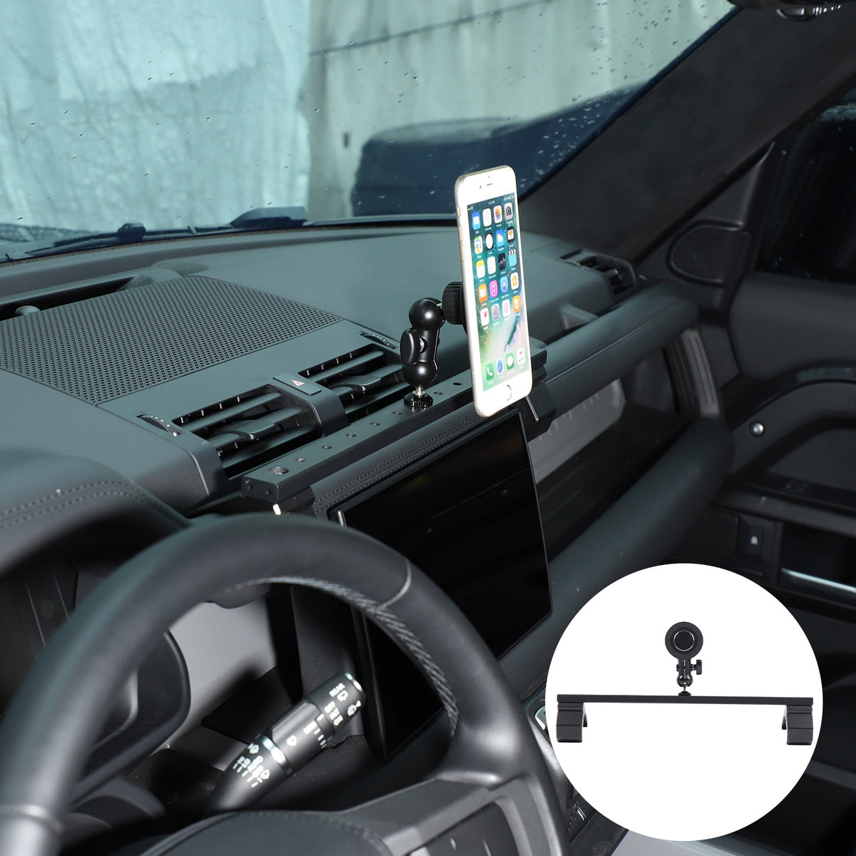 Center Console Multifunctional Phone Mount Bracket For LR Defender L663 2020-23 3