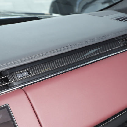 Carbon Fiber Dashboard Air Vent Side Trim For LR Range Rover Sport/Vogue 23+ US 18