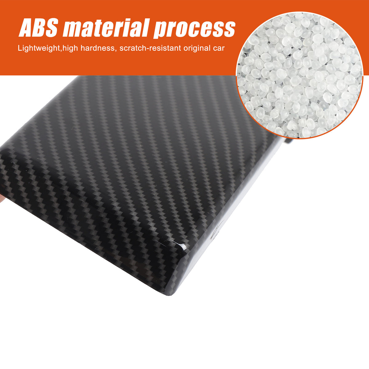 Carbon Fiber ABS Exterior Front Bumper Door Trim For Benz G-Class W465 2025+ 19