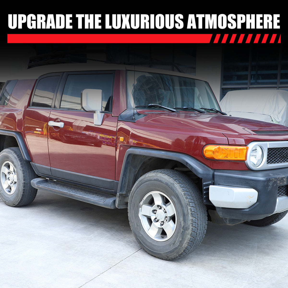 Black Alloy Mud Flaps Splash Guards Mudguard For Toyota FJ Cruiser 07-21 US 15