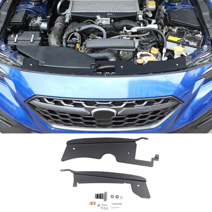 Alloy Black Engine Hood Latch Dust Cover Plate For Subaru WRX VB/Levorg 2022+ 10