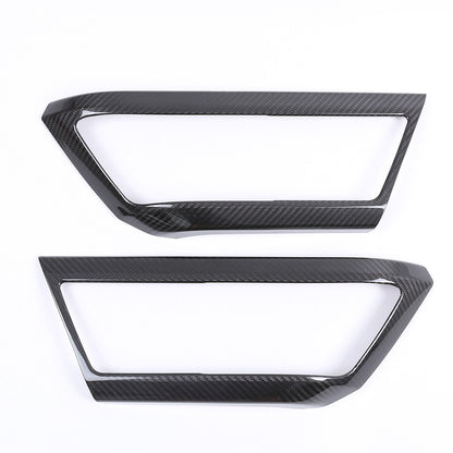 Real Carbon Fiber Door Handle Frame Cover Trim For Land Rover Defender 90 20-23 4