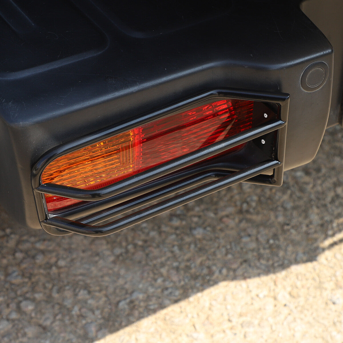 For 07-21 Toyota FJ Cruiser Rear Tail Light Lamp Cover Trim Carbon Steel 2PCS US 7