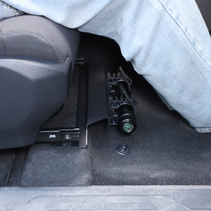 Under Seat Flashlight Holder Bracket Mount For Toyota Tundra 2022-2026 12
