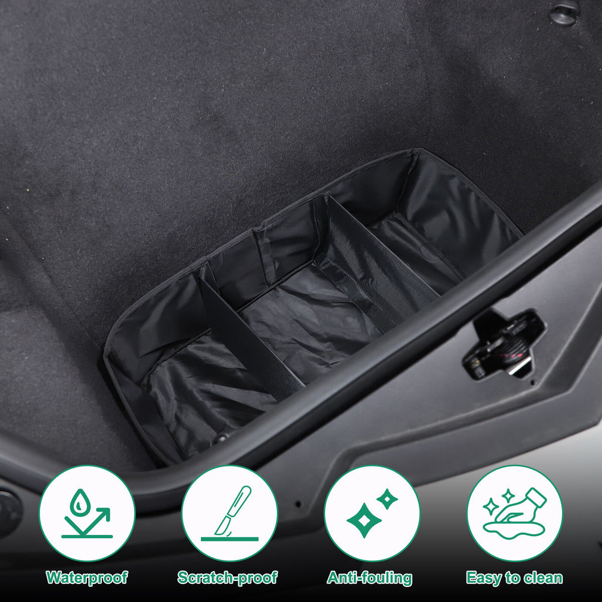 Front & Rear Center Console Storage Bag Tray For Corvette C8 2020+ - Variants 1-5 47