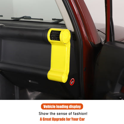 Yellow ABS Interior Center Console Trim Cover for Toyota FJ Cruiser 2007-2021 67