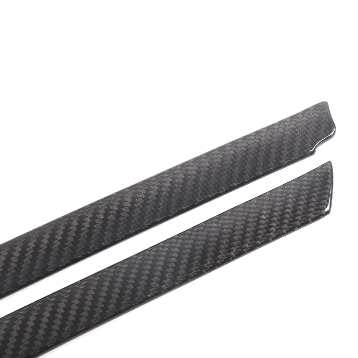 Real Carbon Fiber Door Window Sill Trim Decor Strips For Corvette C6 2005-2013 13
