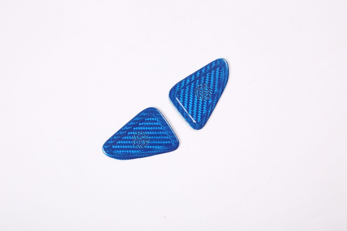 Blue Real Carbon Fiber Full Interior Set Decor Trim Kit for Corvette C8 20-25 - Variants 26-30 10