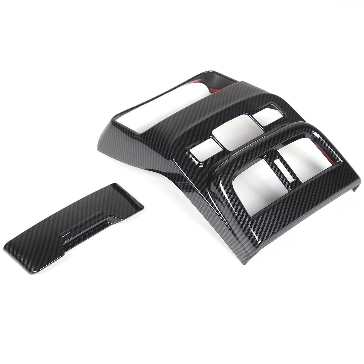 ABS Carbon Fiber Rear Air Vent Outlet Cover Trim For ​Subaru Outback 2021-23 US 13
