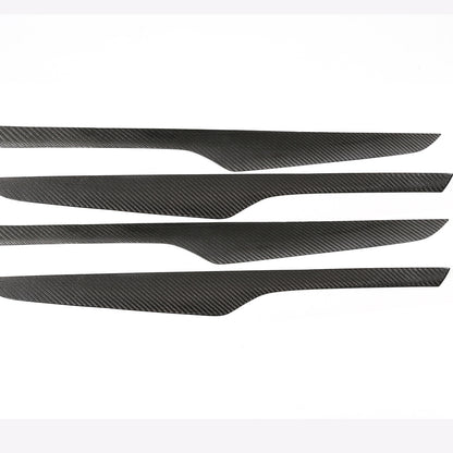 17PCS Real Dry Carbon Fiber Interior Trim Decor Cover For BMW X5 F15 2014-2018 68