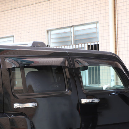 ABS Window Visor Sun Rain Guard Weather Shield Fit For Hummer H3 7