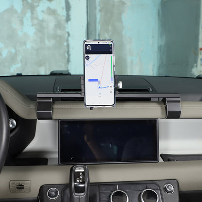 Cradle Holder Car Dashboard Mount Stand For Land Rover Defender 90 110 2020-23 9