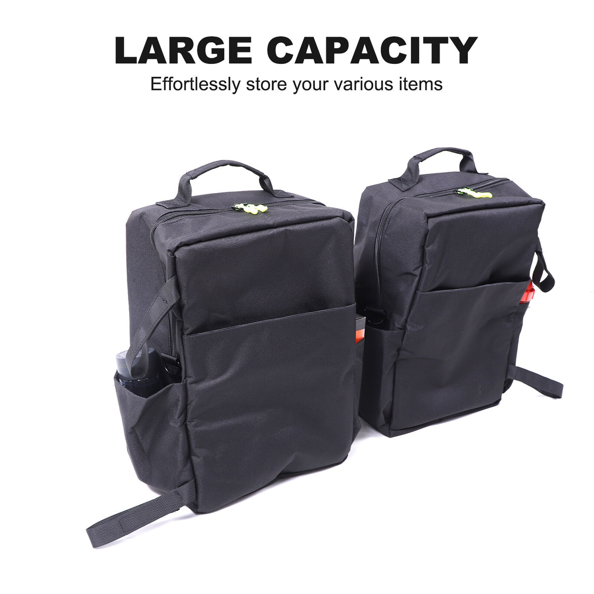 Black Underseat Organizer Tool Pockets Storage Bag for Nissan Titan 2016-2023 15