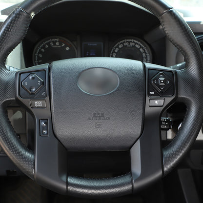 Matte Black Interior Center Console Trim Cover Kit Set For Toyota Tundra 14-21 - Styles 1-5 40