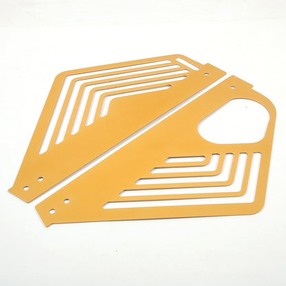 Yellow Alloy Engine Covers Engine Bay Panel Interior For Corvette C8 2020-2026 12