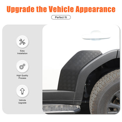 Rear Wing Fender Anti-Scratch Plate Cover For Toyota Land Cruiser LC250 24+ 12
