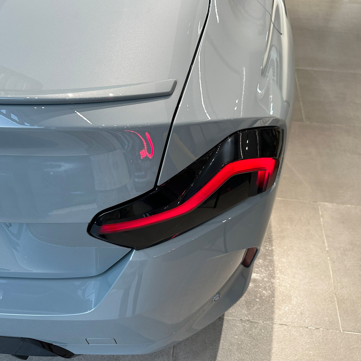 Smoked Blackout Tail Light Cover Overlay For BMW 2 Series G42/M2/G87/M240i 22+ 17