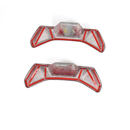 Red Carbon Car Rear Back Seat Panel Back Trim Cover for Toyota Supra A90 19+ US 10