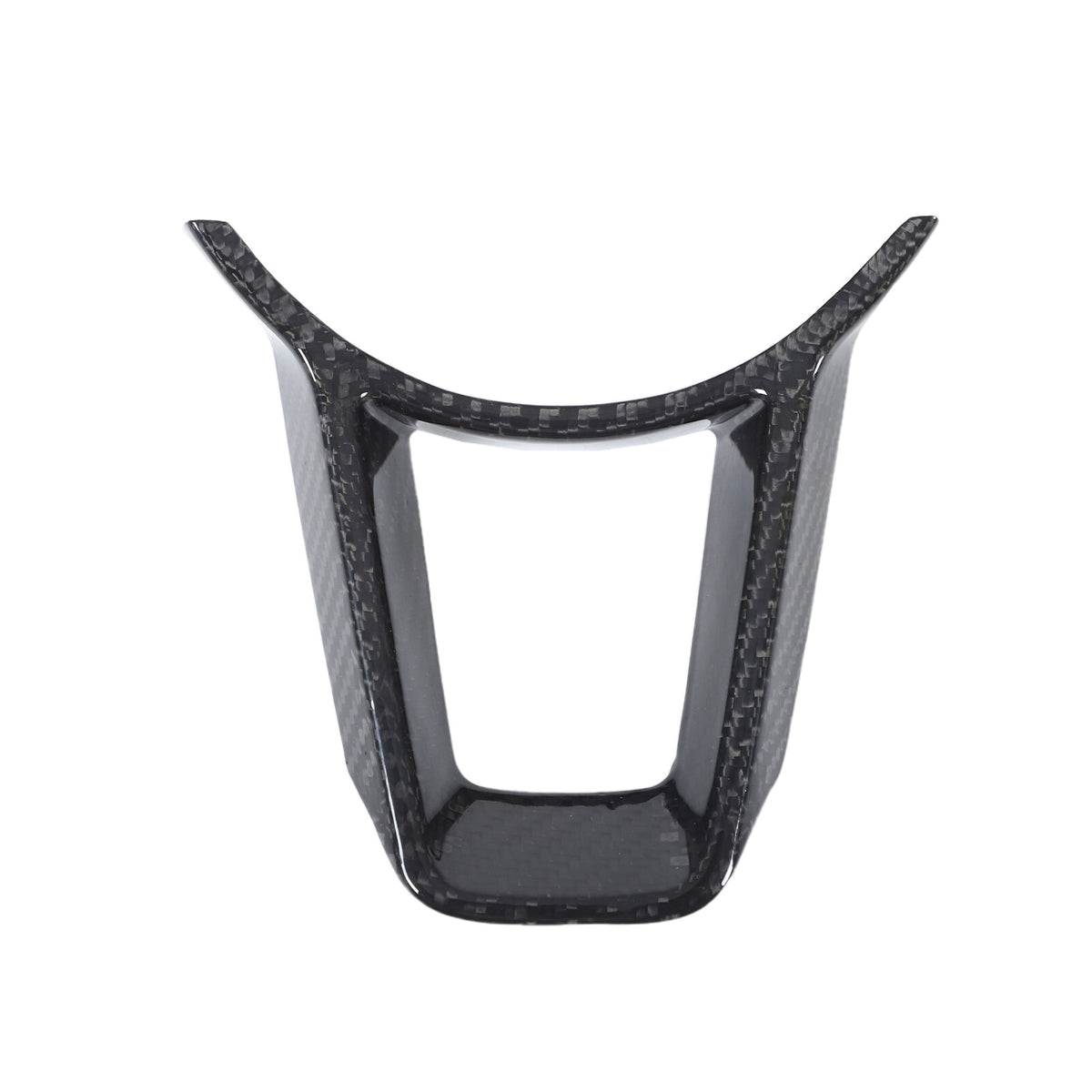 Real Carbon Fiber Steering Wheel U Type Cover Trim For Nissan Z RZ34 400Z 2023+ 3