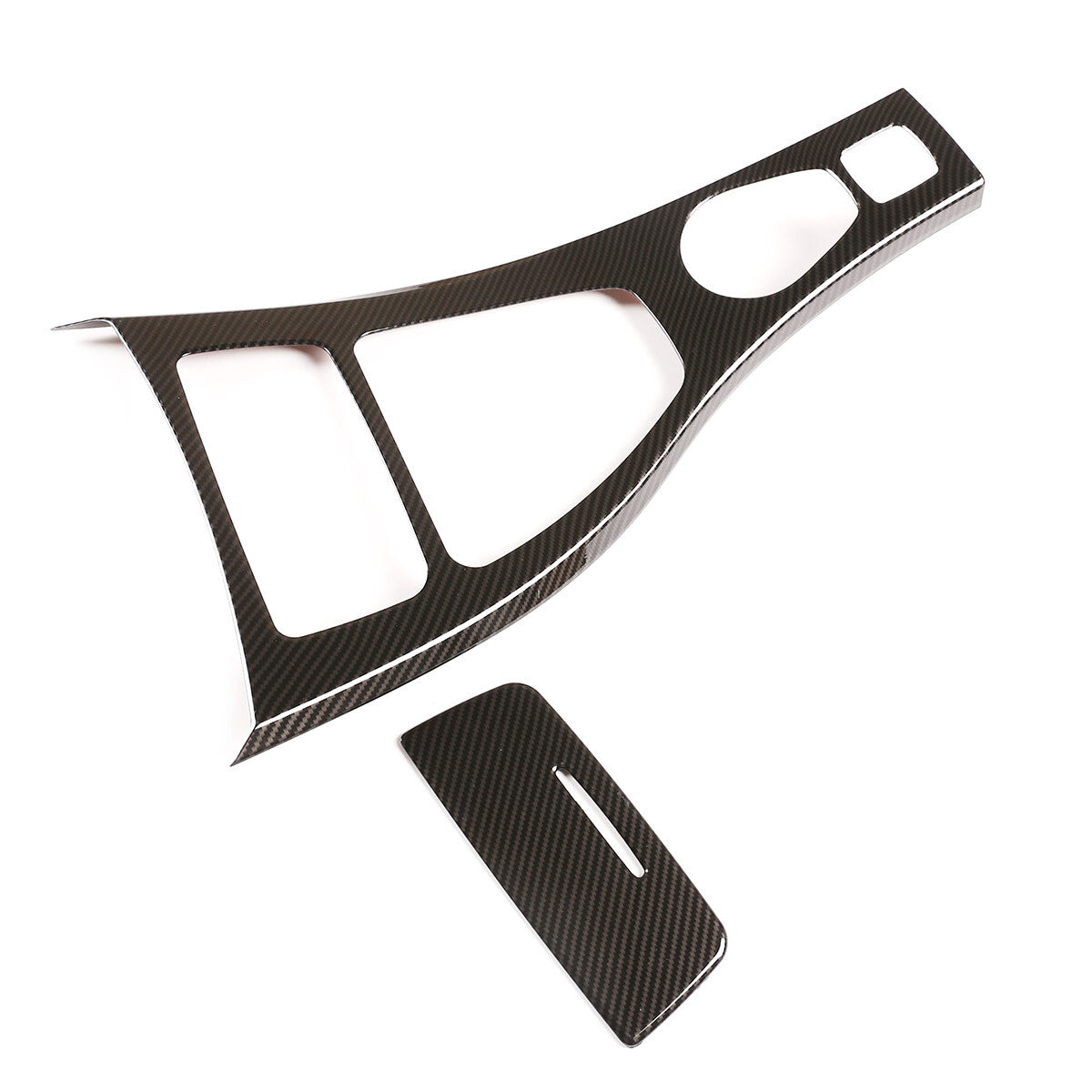 ABS Carbon Fiber Center Console Panel Trim For BMW 3 Series Convertible 07-12 US 3