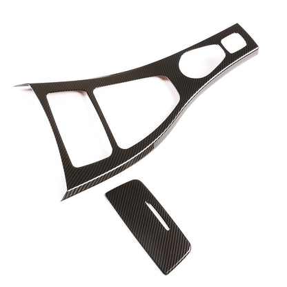 ABS Carbon Fiber Center Console Panel Trim For BMW 3 Series Convertible 07-12 US 3