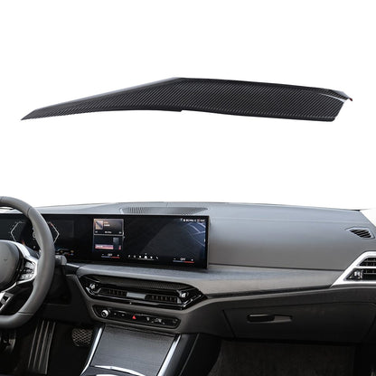 Real Carbon Fiber Center Console Trim For BMW 3 4 G20 G22 330i 430i 2025+ US 11