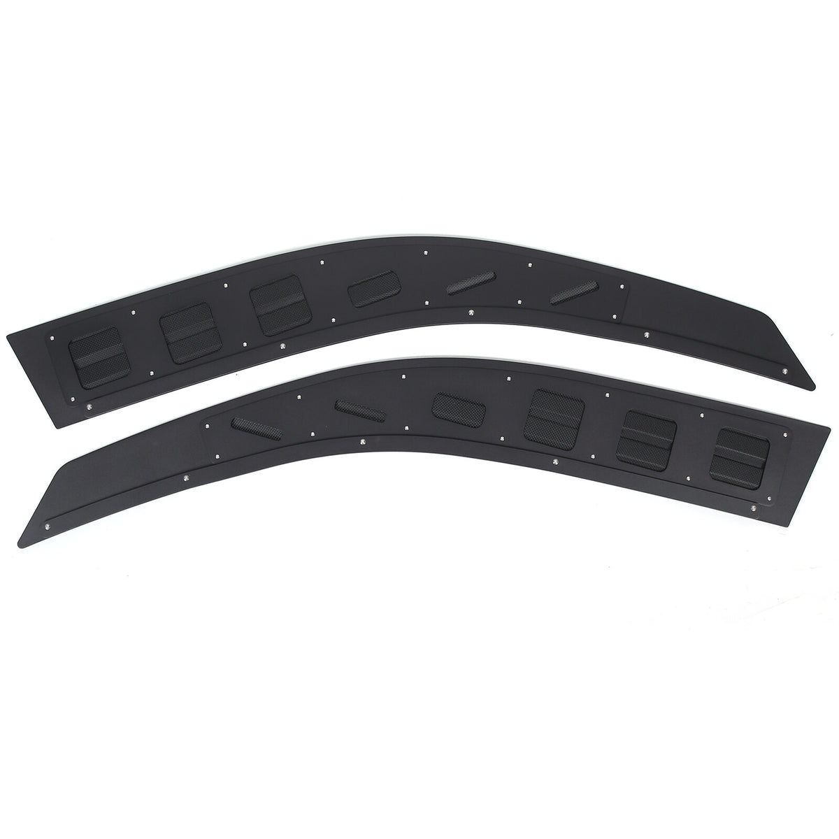 Rear Door Window Louver Air Vent Panel Trim For Toyota Land Cruiser Prado 10-23 16
