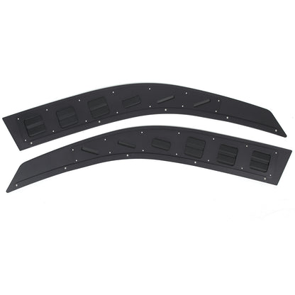 Rear Door Window Louver Air Vent Panel Trim For Toyota Land Cruiser Prado 10-23 16