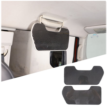 Carbon Fiber Sun Visor Panel Sticker For Toyota FJ Cruiser 2007-2021 2