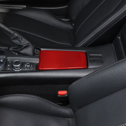 Real Carbon Fiber Center Console Armrest Box Cover Trim For Mazda MX-5 Miata 16+ 12