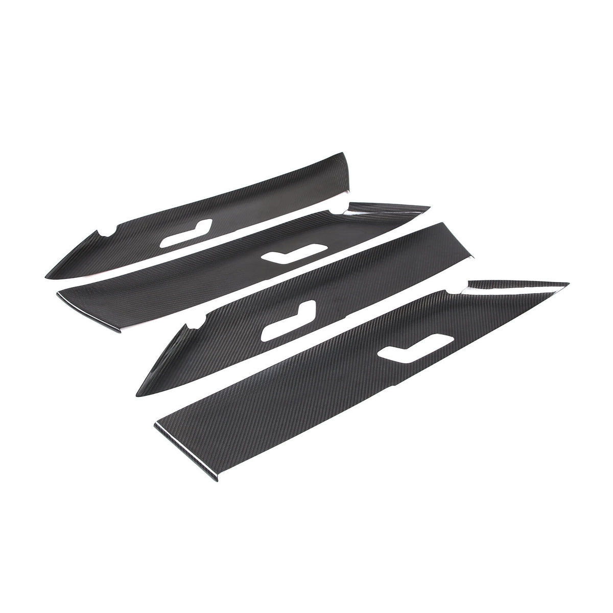 Real Carbon Fiber Interior Door Panel Cover Trim for LR Range Rover Sport 23-24 8