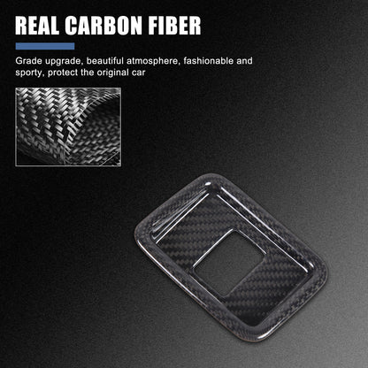 Real Carbon Fiber Inner Tailgate Switch Trim Cover For Range Rover Vogue 23+ 11