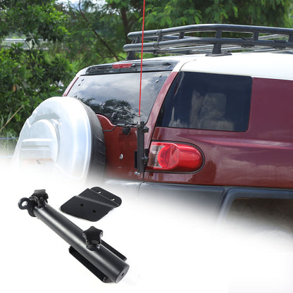 Right Tailgate flagpole Antenna Bracket Holder Mount For Toyota FJ Cruiser 07-21 5