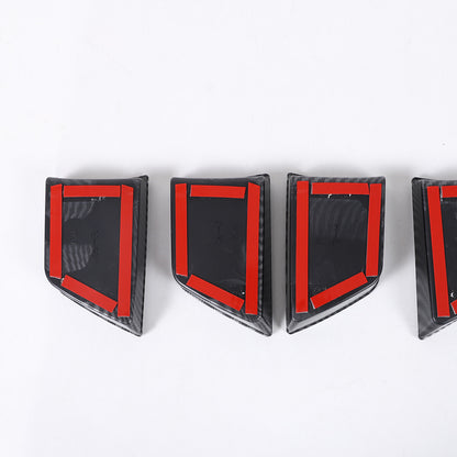 ABS Carbon Fiber Interior Full Set Panel Cover Trim Kit for Toyota Tacoma 24-26 - Styles 1-5 49
